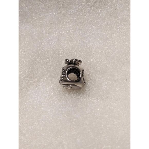 Pandora Perfume Bottle Rare And Retired Charm With Stone On Top - Picture 4 of 6